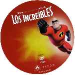 cartula cd de Los Increibles