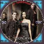 carátula cd de The Vampire Diaries - Temporada 04 - Custom