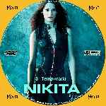 carátula cd de La Femme Nikita - Temporada 03 - Custom - V2