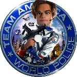 carátula cd de Team America - La Policia Del Mundo - Custom - V3