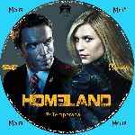 cartula cd de Homeland - Temporada 02 - Custom - V2