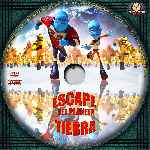 carátula cd de Escape Del Planeta Tierra - Custom