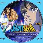 carátula cd de Saint Seiya - Los Caballeros Del Zodiaco - Movie Box - Disco 02 - Custom - V2