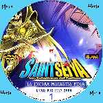carátula cd de Saint Seiya - Los Caballeros Del Zodiaco - Movie Box - Disco 01 - Custom - V2