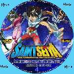 carátula cd de Saint Seiya - Los Caballeros Del Zodiaco - Movie Box - Disco 04 - Custom