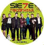carátula cd de Siete Psicopatas - Custom - V09