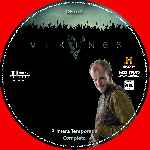 carátula cd de Vikings - Temporada 01 - Disco 05- Custom