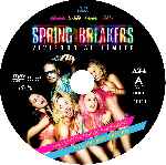 carátula cd de Spring Breakers - Custom - V5