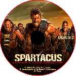 carátula cd de Spartacus - Temporada 04 - Guerra De Los Condenados - Disco 02 - Custom