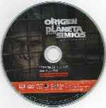 carátula cd de El Origen Del Planeta De Los Simios 