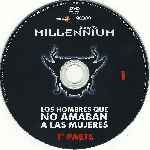 carátula cd de Millennium 1 - Los Hombres Que No Amaban A Las Mujeres - Parte I