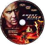 carátula cd de Ghost Rider - Espiritu De Venganza - Custom - V6