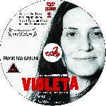 carátula cd de Violeta Se Fue A Los Cielos - Custom - V2
