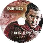 carátula cd de Spartacus - Temporada 03 - Venganza - Disco 03 - Custom