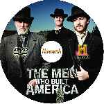 carátula cd de The Men Who Built America - Custom - V2
