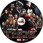carátula cd de Thor - El Mundo Oscuro - Custom - V05