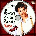 carátula cd de El Hombre Con Un Zapato Rojo - Custom - V3
