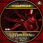 carátula cd de Hellraiser 7 - Deader - Custom - V3