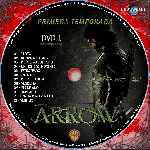 cartula cd de Arrow - Temporada 01 - Disco 01 - Custom - V2