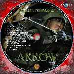carátula cd de Arrow - Temporada 01 - Disco 02 - Custom - V2