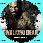 carátula cd de The Walking Dead - Temporada 03 - Custom - V3
