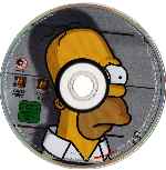 carátula cd de Los Simpson A Lo Salvaje