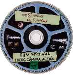 carátula cd de Los Simpson - Luces Camara Accion