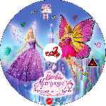 carátula cd de Barbie - Mariposa Y La Princesa De Las Hadas - Custom - V2