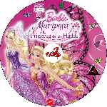 carátula cd de Barbie - Mariposa Y La Princesa De Las Hadas - Custom - V3