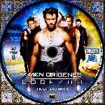 carátula cd de X-men Origenes - Lobezno - Custom - V13