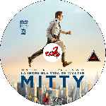 carátula cd de La Increible Vida De Walter Mitty - Custom