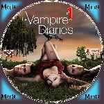 carátula cd de The Vampire Diaries - Temporada 01 - Custom