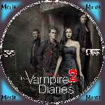 carátula cd de The Vampire Diaries - Temporada 02 - Custom