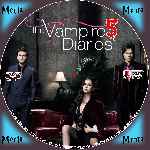 carátula cd de The Vampire Diaries - Temporada 05 - Custom