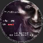 carátula cd de The Purge - La Noche De Las Bestias - Custom - V2