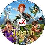 carátula cd de Justin - El Caballero Valiente - Custom