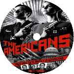 carátula cd de The Americans - Temporada 01 - Custom