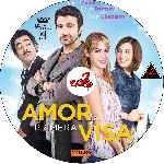 carátula cd de Amor A Primera Visa - Custom - V2