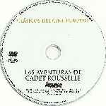 carátula cd de Las Aventuras De Cadet Rousselle - Clasicos Del Cine Europeo