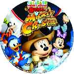 carátula cd de La Casa De Mickey Mouse - En Busca Del Mickey De Cristal - Custom