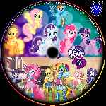 carátula cd de My Little Pony - Equestria Girls - Custom - V4