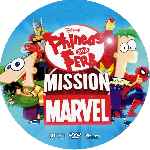 carátula cd de Phineas And Ferb - Mission Marvel - Custom