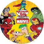 carátula cd de Phineas And Ferb - Mission Marvel - Custom - V5