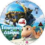 carátula cd de Tiburones Al Ataque - Custom - V4