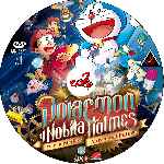carátula cd de Doraemon Y Nobita Holmes En El Misterioso Museo Del Futuro - Custom - V2