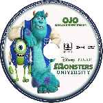 cartula cd de Monsters University - Custom - V09
