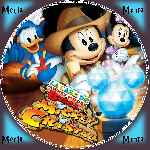 carátula cd de La Casa De Mickey Mouse - En Busca Del Mickey De Cristal - V2