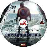 carátula cd de Capitan America Y El Soldado Del Invierno - Custom