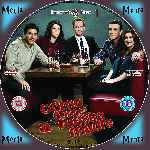 carátula cd de Como Conoci A Vuestra Madre - Temporada 08 - Disco 01 - Custom