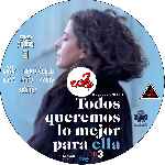 cartula cd de Todos Queremos Lo Mejor Para Ella - Custom - V2